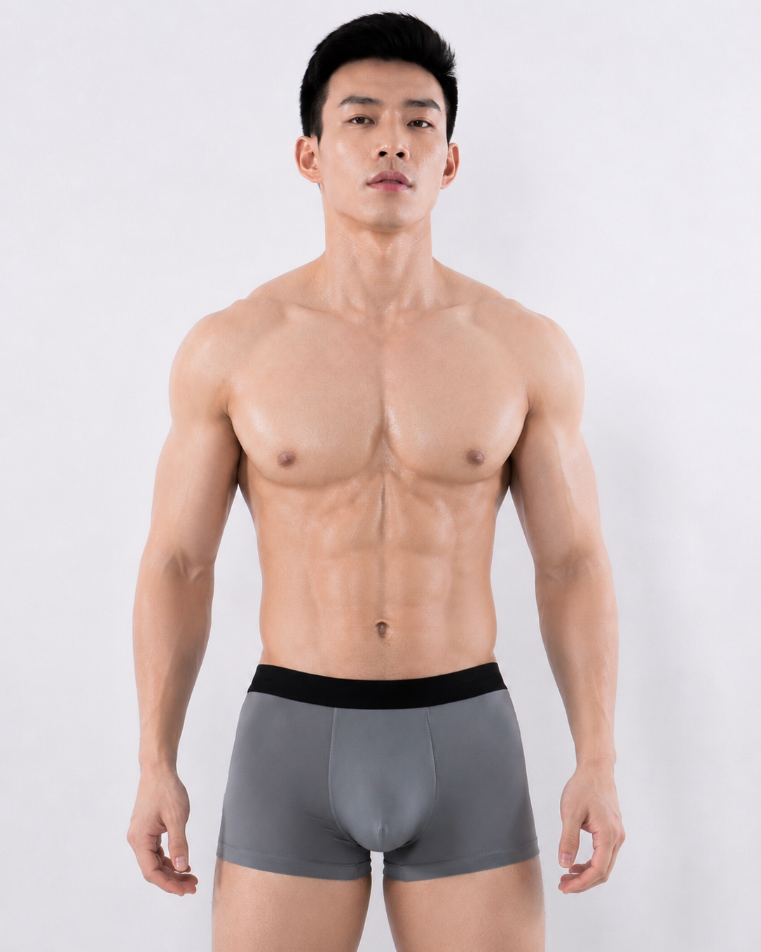 Boxer de sport élastique et respirant