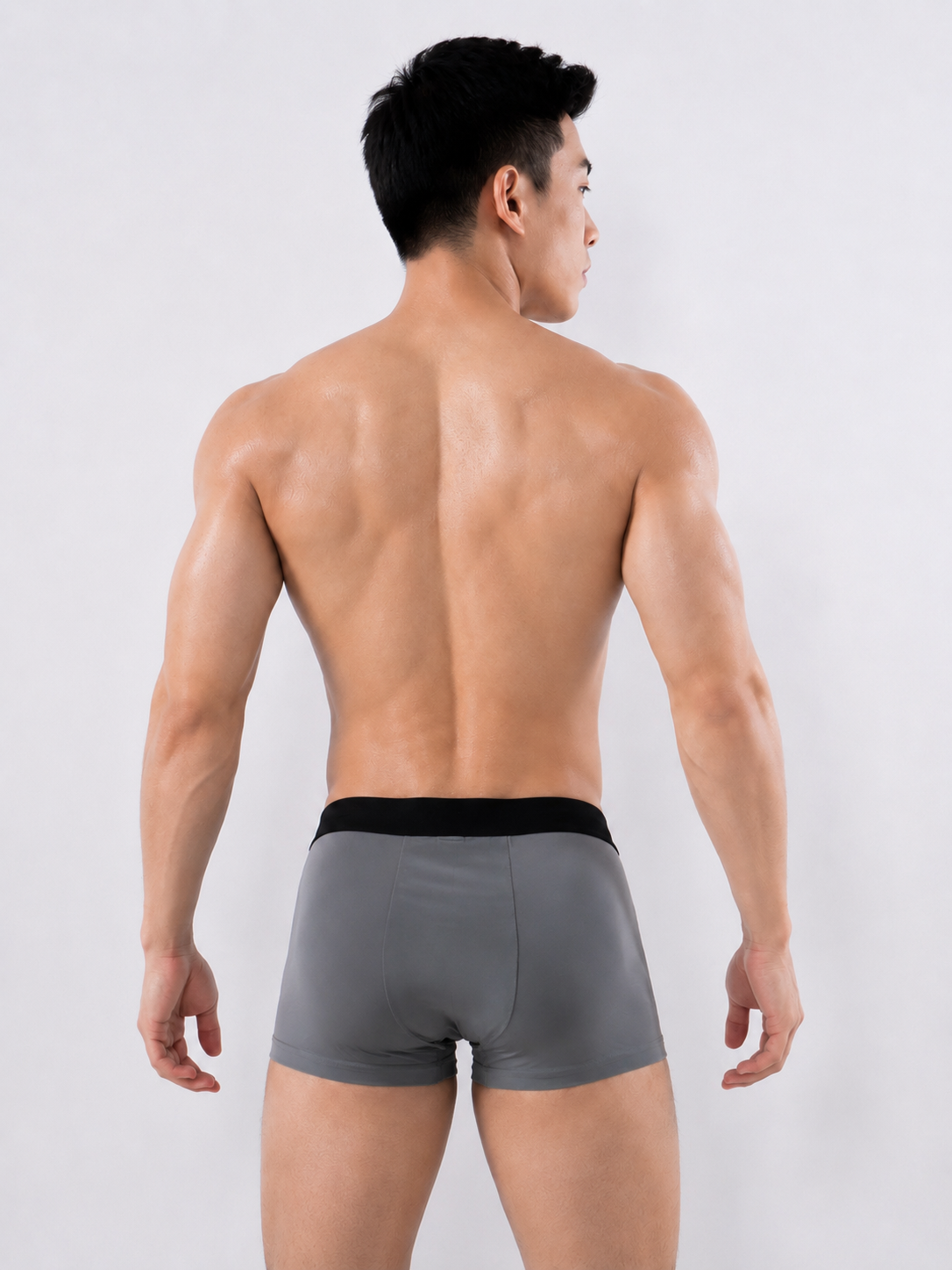 Boxer de sport élastique et respirant